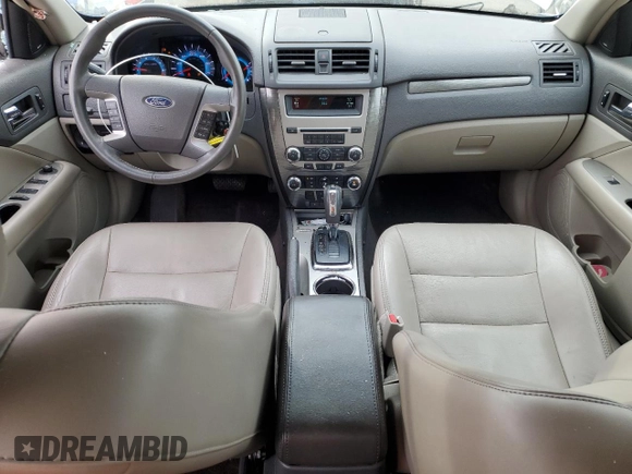 2010 Ford Fusion SEL with VIN 3FAHP0JA2AR328534, listed as a Copart auction lot 49550605 with 157,739 mi miles and Salvage Title. Bid and sale history available at carsss.com. Image 8.