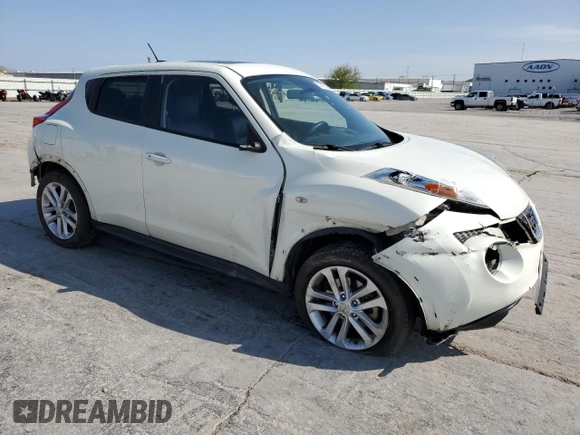 2011 Nissan Juke SL with VIN JN8AF5MV1BT012203, listed as a Copart auction lot 51418095 with 153,303 mi miles and Salvage Title. Bid and sale history available at DreamBid. Image 4.
