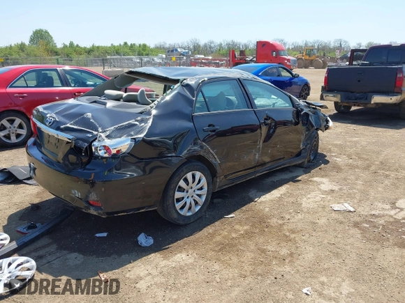 2012 Toyota Corolla L with VIN 2T1BU4EE2CC900398, listed as a IAAI auction lot 42031446 with 94,741 mi miles and . Bid and sale history available at carsss.com. Image 4.