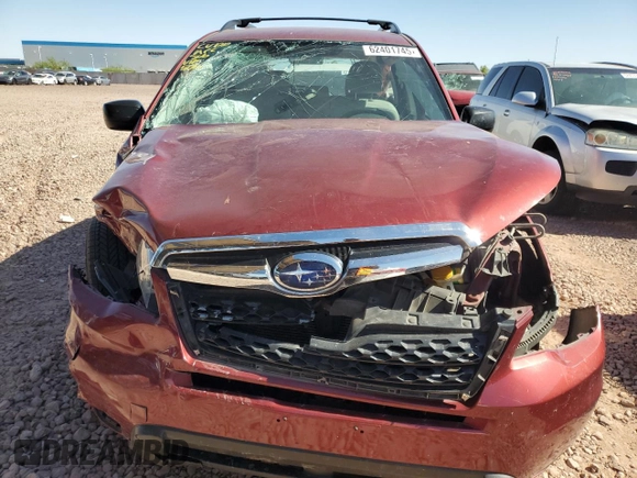 2016 Subaru Forester 2.5i with VIN JF2SJABC8GH545136, listed as a Copart auction lot 62401745 with 104,528 mi miles and Salvage title. Bid and sale history available at DreamBid. Image 5.