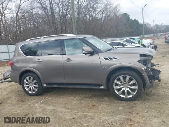 2014 Infiniti QX80 z VIN JN8AZ2NF0E9554505, wystawiony jako IAAI lot #41528486 z przebiegiem 146 311 mil mil oraz . Historia ofert i sprzedaży dostępna na DreamBid. Obrazek 14.