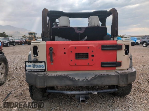 2013 Jeep Wrangler Sahara with VIN 1C4AJWBG9DL560781, listed as a Copart auction lot 61980265 with 86,436 mi miles and Salvage title. Bid and sale history available at DreamBid. Image 6.