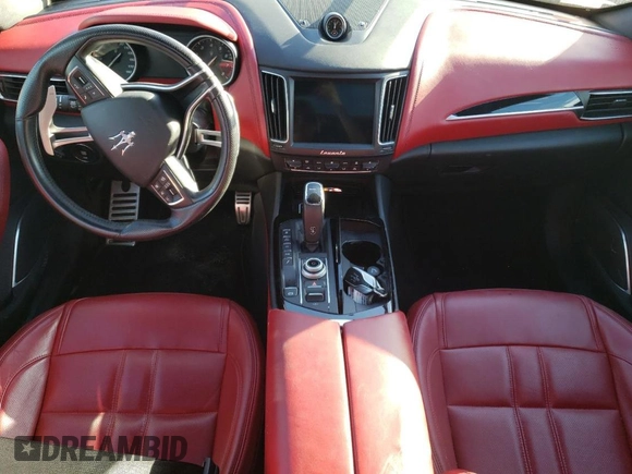 2019 Maserati Levante GranSport with VIN ZN661XUS9KX328117, listed as a Copart auction lot 73722224 with 0 mi miles and Salvage Title. Bid and sale history available at carsss.com. Image 8.