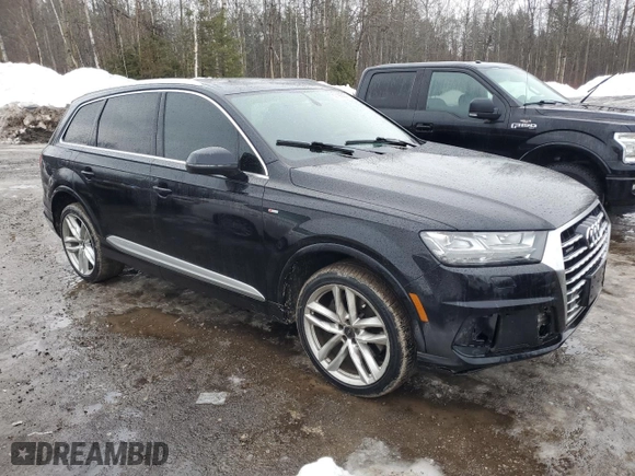 2017 Audi Q7 Prestige with VIN WA1WAAF76HD051034, listed as a Copart auction lot 47196525 with 186,394 mi miles and Clean Title. Bid and sale history available at carsss.com. Image 4.
