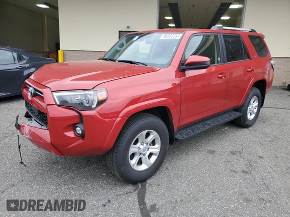 2024 Toyota 4Runner SR5 with VIN JTEMU5JR6R6260652, listed as a Copart auction lot 57820885 with 20,396 mi miles and Clean title. Bid and sale history available at DreamBid. Image 1.