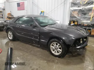 2007 Ford Mustang Deluxe with VIN 1ZVFT84N375322065, listed as a Copart auction lot 46120295 with 139,159 mi miles and Clean Title. Bid and sale history available at carsss.com. Image 4.