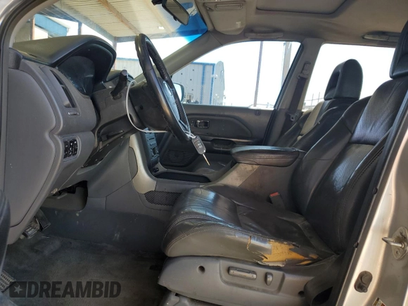 2005 Honda Pilot EX-L with VIN 5FNYF18525B053461, listed as a Copart auction lot 51463315 with 199,458 mi miles and Salvage title. Bid and sale history available at DreamBid. Image 7.