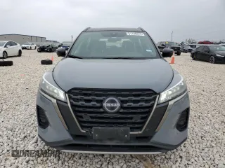 2023 Nissan Kicks SR with VIN 3N1CP5DV7PL566748, listed as a Copart auction lot 51146975 with 25,310 mi miles and Salvage Title. Bid and sale history available at DreamBid. Image 5.