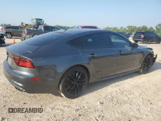 2017 Audi A7 Premium Plus with VIN WAUW3AFC9HN063540, listed as a Copart auction lot 65662994 with 53,132 mi miles and Salvage Title. Bid and sale history available at carsss.com. Image 3.