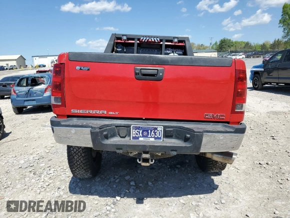 2009 GMC Sierra 2500HD SLT z VIN 1GTHK63689F171542, wystawiony jako Copart lot #53044685 z przebiegiem 252 999 mil mil oraz Szkoda całkowita • Salvage title. Historia ofert i sprzedaży dostępna na DreamBid. Obrazek 6.
