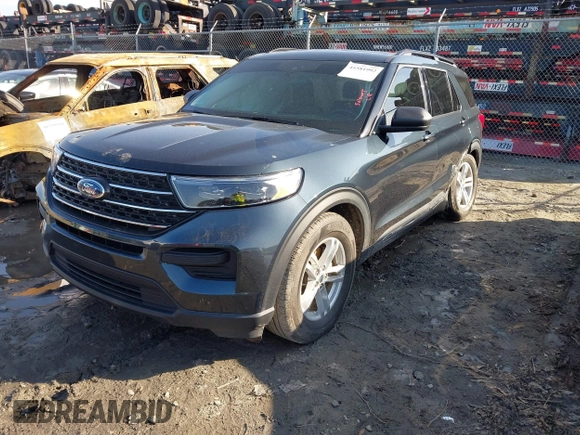 2022 Ford Explorer XLT with VIN 1FMSK7DH8NGB75800, listed as a IAAI auction lot 41581992 with 26,692 mi miles and . Bid and sale history available at DreamBid. Image 2.