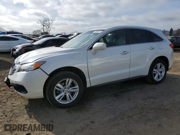 2015 Acura RDX with VIN 5J8TB3H35FL003217, listed as a Copart auction lot 45586675 with 74,952 mi miles and Salvage Title. Bid and sale history available at DreamBid. Image 1.