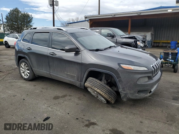 2016 Jeep Cherokee Limited with VIN 1C4PJMDS0GW145433, listed as a Copart auction lot 49681875 with 101,999 mi miles and Salvage title. Bid and sale history available at DreamBid. Image 4.