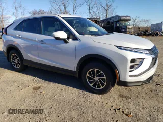 2024 Mitsubishi Eclipse Cross ES z VIN JA4ATUAA0RZ067663, wystawiony jako Copart lot #80663844 z przebiegiem 4 mil mil oraz Szkoda całkowita • Salvage title. Historia ofert i sprzedaży dostępna na DreamBid. Obrazek 4.
