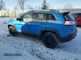 2019 Jeep Cherokee Trailhawk Elite with VIN 1C4PJMBN7KD281186, listed as a Copart auction lot 88060405 with 110,268 mi miles and Clean title. Bid and sale history available at DreamBid. Image 2.
