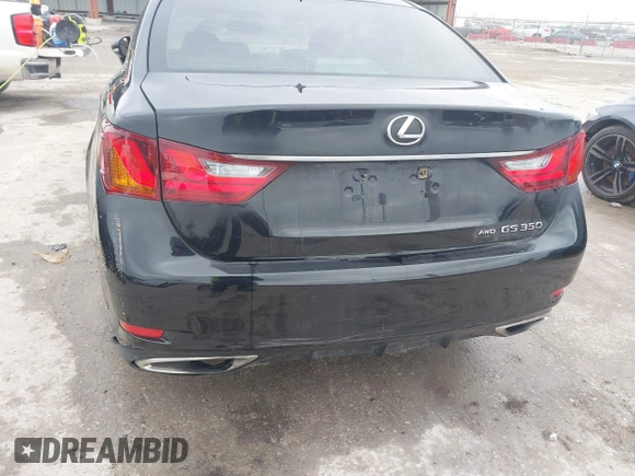 2014 Lexus GS 350 with VIN JTHCE1BL5E5023374, listed as a IAAI auction lot 41532507 with 139,668 mi miles. Bid and sale history available at carsss.com. Image 17.