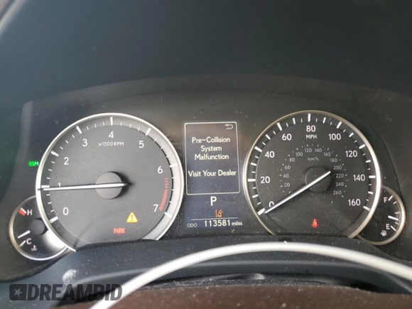 2016 Lexus RX 350 with VIN JTJBZMCA8G2003217, listed as a Copart auction lot 56563635 with 113,581 mi miles and Salvage title. Bid and sale history available at DreamBid. Image 9.