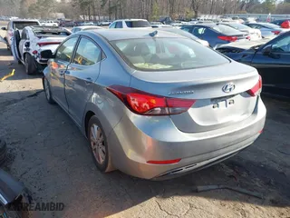 2015 Hyundai Elantra Limited with VIN KMHDH4AE5FU224681, listed as a IAAI auction lot 41817276 with 178,511 mi miles. Bid and sale history available at carsss.com. Image 3.