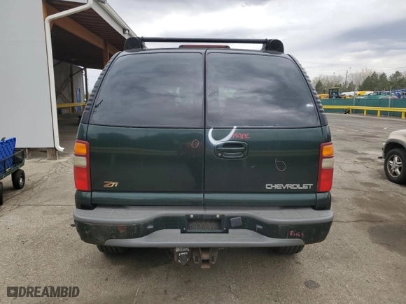 2003 Chevrolet Tahoe Z71 with VIN 1GNEK13ZX3R309224, listed as a Copart auction lot 51166715 with 237,286 mi miles and Salvage Title. Bid and sale history available at carsss.com. Image 6.