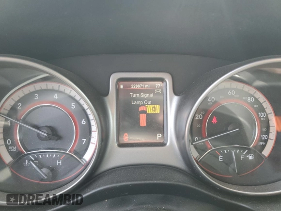 2016 Dodge Journey Crossroad Plus with VIN 3C4PDDGG3GT121695, listed as a Copart auction lot 59334115 with 228,871 mi miles and Salvage title. Bid and sale history available at DreamBid. Image 9.