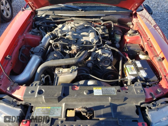 2003 Ford Mustang Standard with VIN 1FAFP40443F349458, listed as a Copart auction lot 82859674 with 0 mi miles and Salvage Title. Bid and sale history available at carsss.com. Image 11.