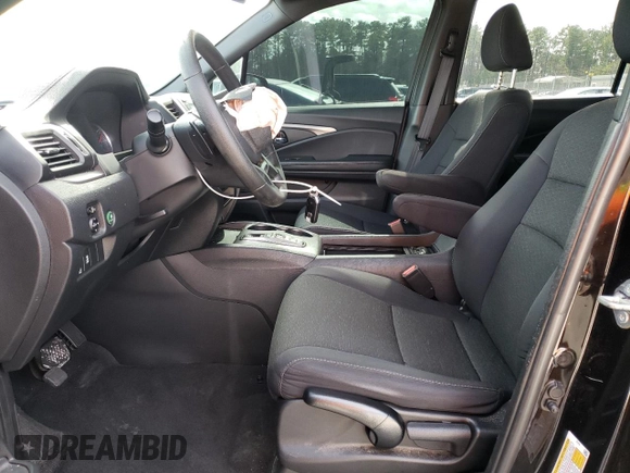 2019 Honda Passport Sport with VIN 5FNYF7H24KB009546, listed as a Copart auction lot 44861305 with 28,609 mi miles and Salvage title. Bid and sale history available at DreamBid. Image 7.