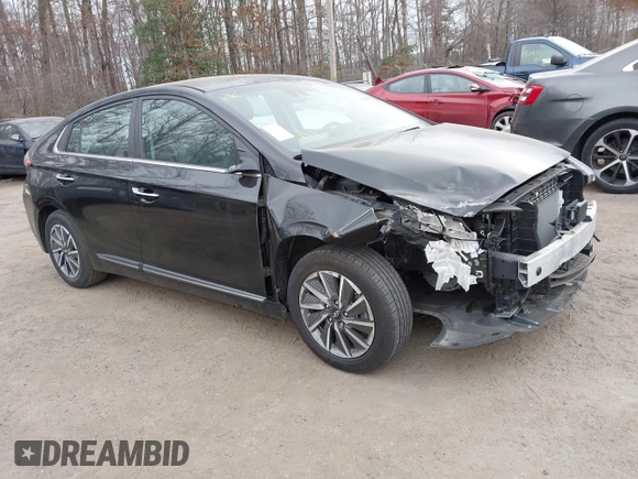 2021 Hyundai Ioniq Limited with VIN KMHC85LJ1MU079180, listed as a IAAI auction lot 41503959 with 33,679 mi miles and . Bid and sale history available at DreamBid. Image 1.