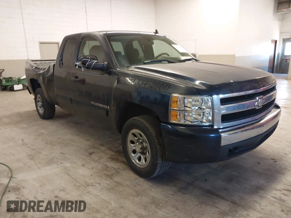 2007 Chevrolet Silverado 1500 LT w/1LT with VIN 2GCEC19C771621072, listed as a IAAI auction lot 41747993 with 217,232 mi miles. Bid and sale history available at carsss.com. Image 1.