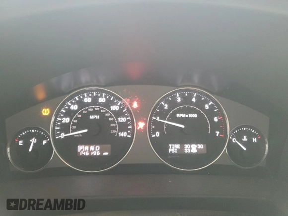 2010 Jeep Commander Limited with VIN 1J4RG5GT0AC137563, listed as a Copart auction lot 54178235 with 146,196 mi miles and Salvage title. Bid and sale history available at DreamBid. Image 9.