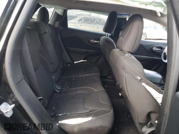2016 Jeep Cherokee Latitude with VIN 1C4PJMCB2GW199589, listed as a Copart auction lot 46956455 with 105,080 mi miles and Salvage Title. Bid and sale history available at DreamBid. Image 11.