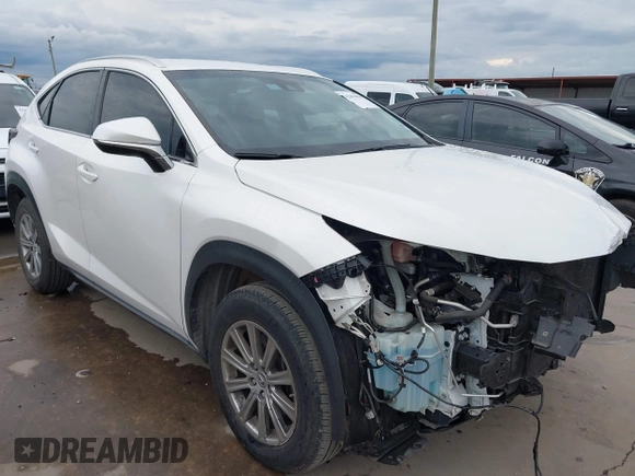 2018 Lexus NX 300 with VIN JTJYARBZ6J2114992, listed as a IAAI auction lot 42494896 with 57,421 mi miles and . Bid and sale history available at DreamBid. Image 1.