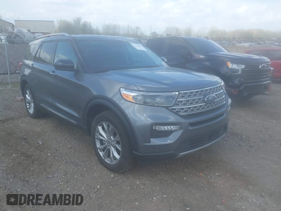 2024 Ford Explorer Limited z VIN 1FMSK7FH3RGA29369, wystawiony jako IAAI lot #42156557 z przebiegiem 42 330 mil mil oraz . Historia ofert i sprzedaży dostępna na DreamBid. Obrazek 1.