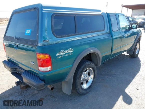1998 Ford Ranger XL with VIN 1FTZR15X0WTA51904, listed as a IAAI auction lot 41828888 with 0 mi miles. Bid and sale history available at carsss.com. Image 4.
