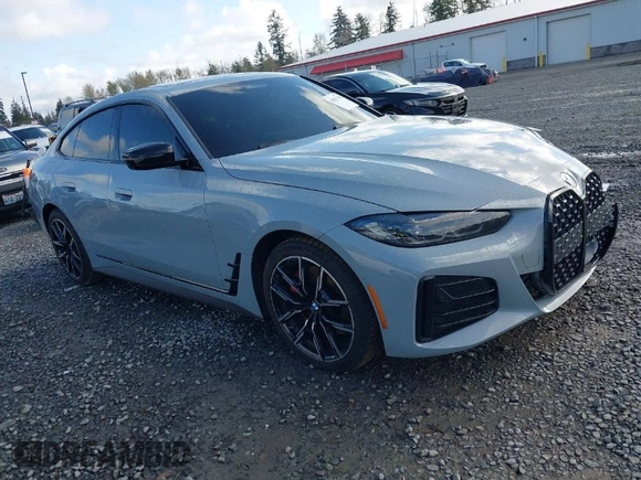 2024 BMW 4 Series 430i xDrive with VIN WBA73AV06RFR74187, listed as a IAAI auction lot 42017366 with 19,325 mi miles. Bid and sale history available at carsss.com. Image 1.