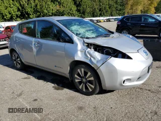 2016 Nissan LEAF S with VIN 1N4BZ0CP5GC300302, listed as a Copart auction lot 73724763 with 60,926 mi miles. Bid and sale history available at carsss.com. Image 4.