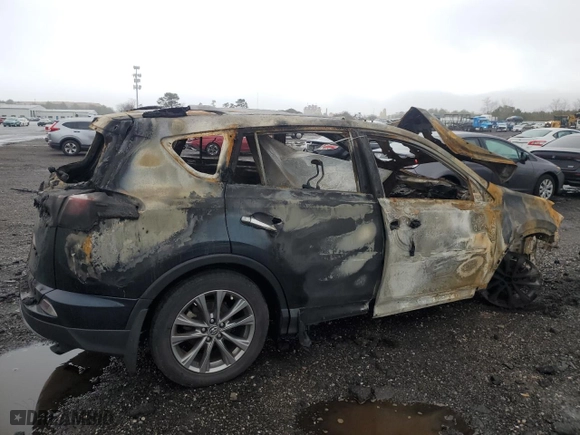2018 Toyota RAV4 Limited with VIN JTMDFREV7JJ739757, listed as a Copart auction lot 49266375 with 0 mi miles and Salvage Title. Bid and sale history available at carsss.com. Image 3.