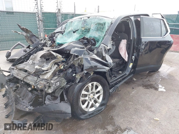 2020 Chevrolet Traverse LS with VIN 1GNERFKW8LJ171200, listed as a IAAI auction lot 42092265 with Not provided miles and . Bid and sale history available at DreamBid. Image 2.