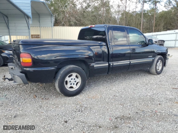 2001 Chevrolet Silverado 1500 LS with VIN 1GCEC19T11Z172390, listed as a Copart auction lot 78821024 with 426,587 mi miles and Salvage Title. Bid and sale history available at carsss.com. Image 3.