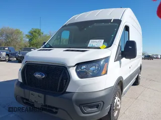2023 Ford Transit Cargo with VIN 1FTBR2X82PKA33456, listed as a IAAI auction lot 41856428 with 54,088 mi miles and . Bid and sale history available at DreamBid. Image 17.
