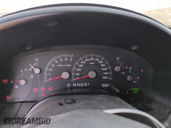2003 Ford Expedition Special Service with VIN 1FMPU16LX3LC15541, listed as a Copart auction lot 61241495 with 172,862 mi miles and Salvage title. Bid and sale history available at DreamBid. Image 9.