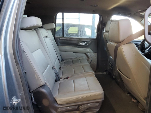 2022 Chevrolet Suburban Z71 with VIN 1GNSKDKDXNR255145, listed as a Copart auction lot 42013475 with 50,606 mi miles and Clean Title. Bid and sale history available at carsss.com. Image 11.