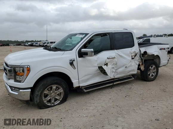 2023 Ford F-150 XL with VIN 1FTEW1EP9PKF30448, listed as a Copart auction lot 51097175 with 35,624 mi miles and Salvage Title. Bid and sale history available at carsss.com. Image 1.