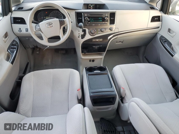 2011 Toyota Sienna LE AAS with VIN 5TDKK3DC9BS029733, listed as a Copart auction lot 43717115 with 178,032 mi miles and Salvage Title. Bid and sale history available at carsss.com. Image 8.