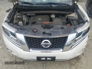 2016 Nissan Pathfinder Platinum with VIN 5N1AR2MM8GC623289, listed as a Copart auction lot 52255355 with 98,997 mi miles and Salvage title. Bid and sale history available at DreamBid. Image 14.