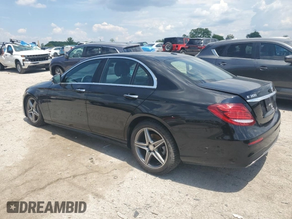 2017 Mercedes-Benz E 300 Luxury with VIN WDDZF4KB7HA017434, listed as a Copart auction lot 58845495 with 73,971 mi miles and Salvage title. Bid and sale history available at DreamBid. Image 2.