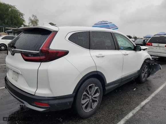 2020 Honda CR-V EX with VIN 7FARW1H51LE000529, listed as a Copart auction lot 47983735 with 71,507 mi miles and Salvage Title. Bid and sale history available at carsss.com. Image 3.