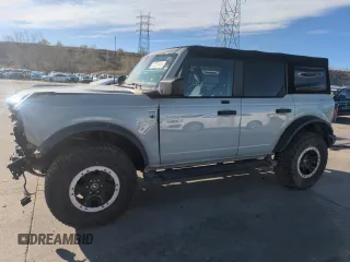 2021 Ford Bronco with VIN 1FMDE5DH7MLA94152, listed as a Copart auction lot 53561445 with 35,965 mi miles and Salvage Title. Bid and sale history available at carsss.com. Image 1.