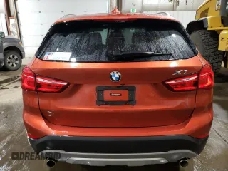 2018 BMW X1 xDrive28i with VIN WBXHT3C37J5L25365, listed as a Copart auction lot 50056365 with 36,200 mi miles and Salvage Title. Bid and sale history available at carsss.com. Image 6.