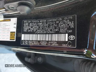 2015 Toyota Prius Four with VIN JTDKN3DU8F0438461, listed as a IAAI auction lot 41981713 with 120,257 mi miles. Bid and sale history available at carsss.com. Image 9.
