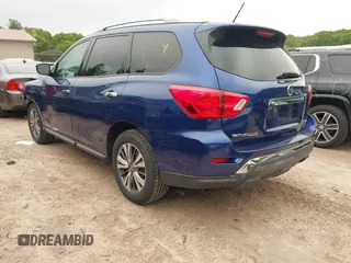 2018 Nissan Pathfinder SL with VIN 5N1DR2MM5JC642273, listed as a IAAI auction lot 42354946 with 79,797 mi miles and . Bid and sale history available at DreamBid. Image 3.